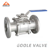 Tri-Clamp Forged Stainless Steel 3 Piece Ball Valve