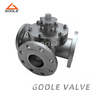 L Port /T Port Three Way Floating Ball Valve