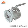 Lever Operated Full Jacketed Flanged Floating Ball Valve