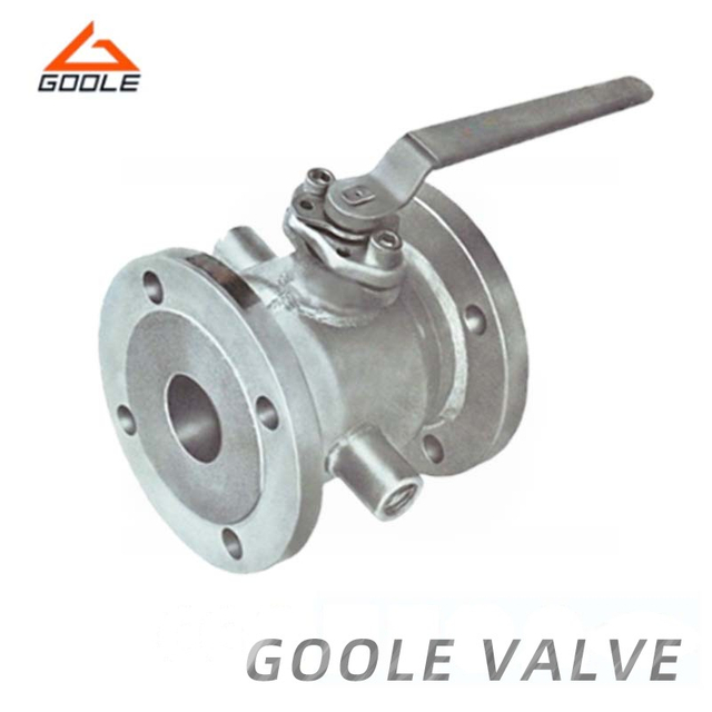Lever Operated 1PC Integrated Jacketed Ball Valve