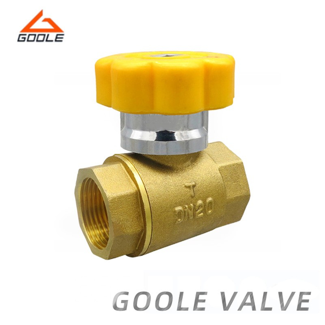 Brass Magnetic Locking Ball Valve
