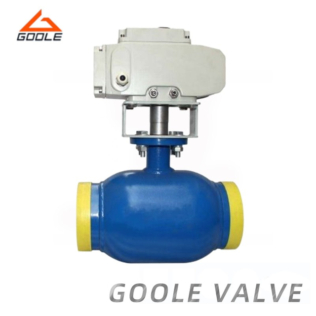 Electric Actuated Fully Welded Ball Valve