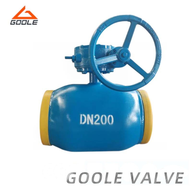 High Pressure Fully Welded Flanged Ball Valve