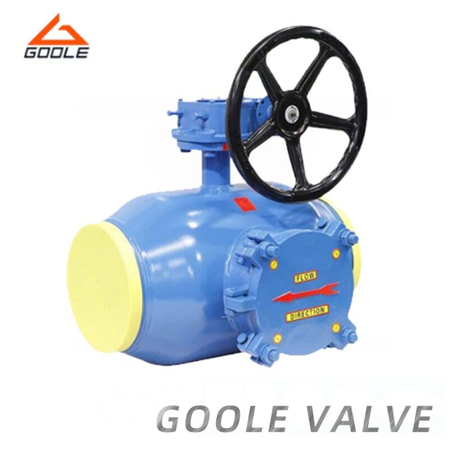 Fully Welded Ball Valve with Screen Mesh