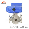 Electric Forged Stainless Steel Four Way Multi-Type Floating Ball Valve