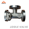 Forged Steel Flanged Combination Three Way Ball Valve