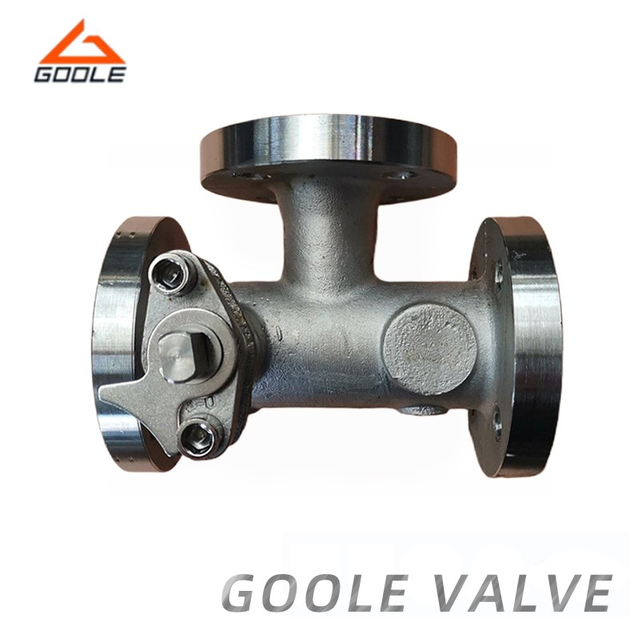 Forged Steel Flanged Combination Three Way Ball Valve