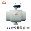 Heating Line Full Welded Trunnion Ball Valve