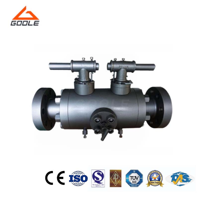 Double Block And Bleed Dbb Ball Valve
