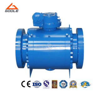 3PCS Reduced Bore Forged Trunnion Ball Valve
