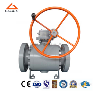 Gear Operated Actuated Cast Steel Ball Valve