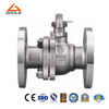 2 PCS Stainless Steel Flanged Floating Ball Valve
