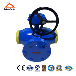 Gear Operated Fully Welded Ball Valve with Screen Mesh