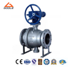 2PCS Forged Steel Full Bore Eccentric Semi-Spherical Ball Valve
