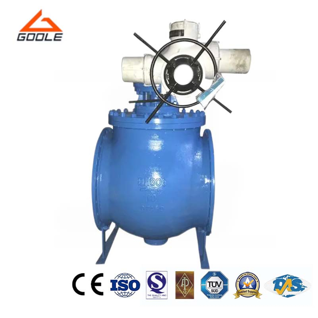 Electric Forged Steel Top Entry Mounted Ball Valve