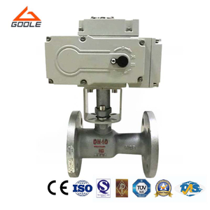 Electric 1PC Integrated Body High Temperature Ball Valve