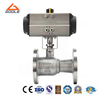 Pneumatic Handle Operated Integrated Body High Temperature Ball Valve
