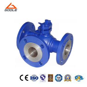 L Type Three-Way Floating Ball Valve