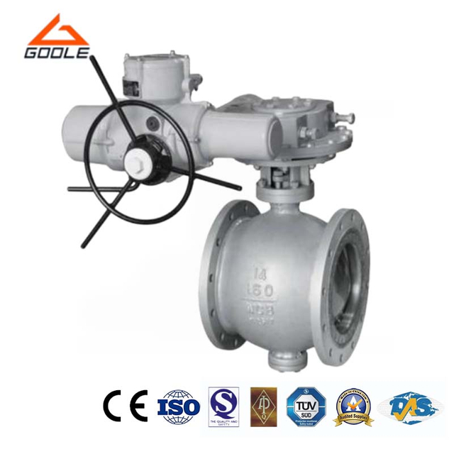 Electric Top Entry Trunnion Mounted Eccentric Hemisphere Ball Valve