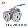 High Pressure Square Body Three Way Ball Valve