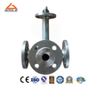 Forged Steel Extended Stem T Port Low Temperature Three Way Ball Valve
