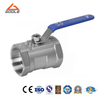1000wog Single Piece Threaded Ball Valve