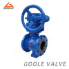 Gear Operated Top Entry Eccentric Half Ball Valve
