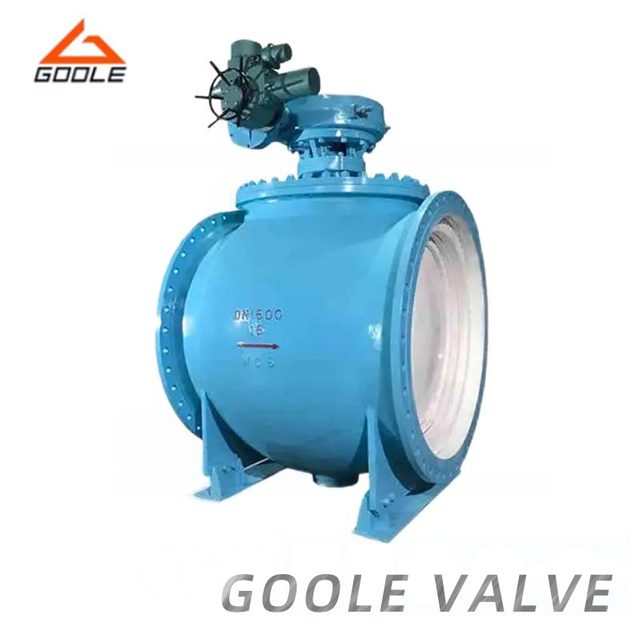 Electric Operated Top Mounted Trunnion Ball Valve