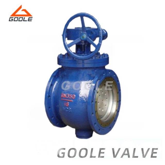 Gear Operated Forged Flanged Ends Top Entry Ball Valve