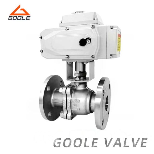 Forged Stainless Steel Electric Explosion-Proof Emergency Shut-off Split Body Ball Valve
