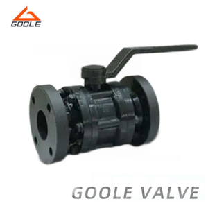 Manual Operated 3PCS Ceramic Lined Floating Ball Valve