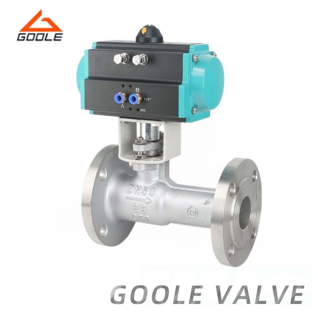Pneumatic Actuated Integrated High Temperature Ball Valve