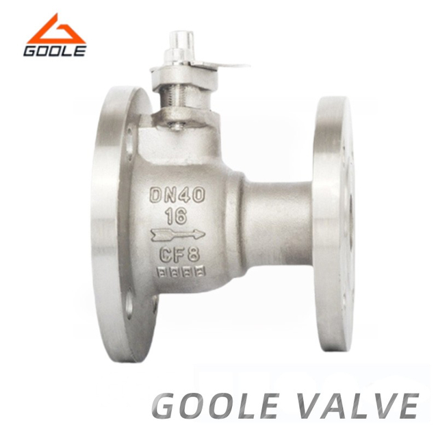 Stainless Steel Flanged Variable Diameter Tank Bottom Discharge Ball Valve