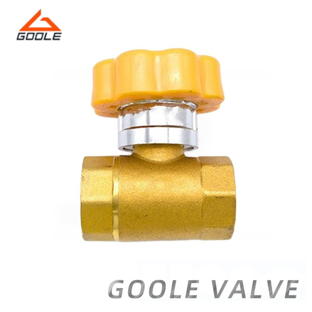 Brass One Piece Magnetic Locking Ball Valve