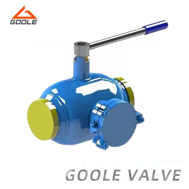 Self- Filtering Fully Welded Ball Valve with Lock
