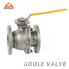 2PCS Lever Operated Forged Steel Floating Ball Valve