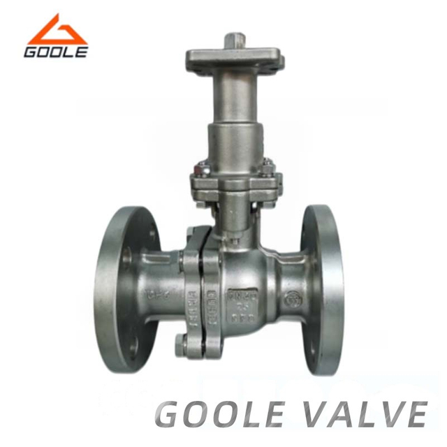 Forged Steel Flanged Extended Stem Cryogenic Ball Valve