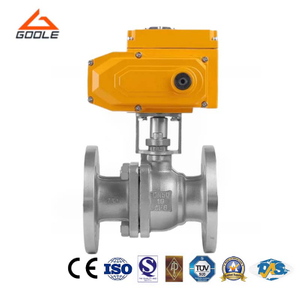 Electric Flange Floating Ball Valve