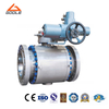 Electric Actuated Forged Steel Trunnion Ball Valve