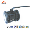 3 PCS Manual Ceramic Lined Floating Ball Valve