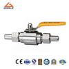 Stainless Steel Movable Joint External Thread Gas Source Ball Valve