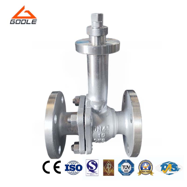 Flanged Cryogenic Ball Valve With Extended Stem