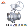 2PCS Forged Steel Full Bore Eccentric Semi-Spherical Ball Valve