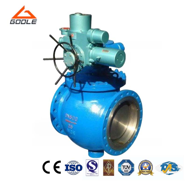 Electric Forged Steel Top Entry Mounted Ball Valve