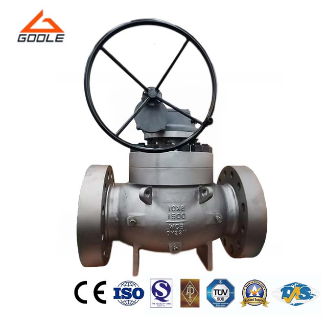 High Pressure Top Mounted Eccentric Hemisphere Ball Valve