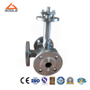 Stainless Steel Extended Stem T Port Cryogenic Three Way Ball Valve