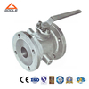 Lever Operated Full Jacketed Flanged Floating Ball Valve