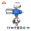 Pneumatic V-Port Regulating Ball Valve