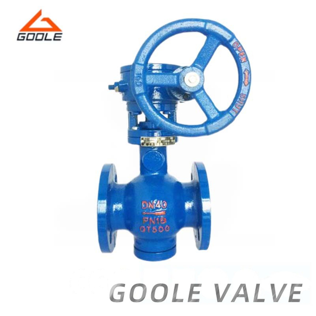 Wheel Operated /Gear Operated Top Entry Eccentric Half Ball Valve