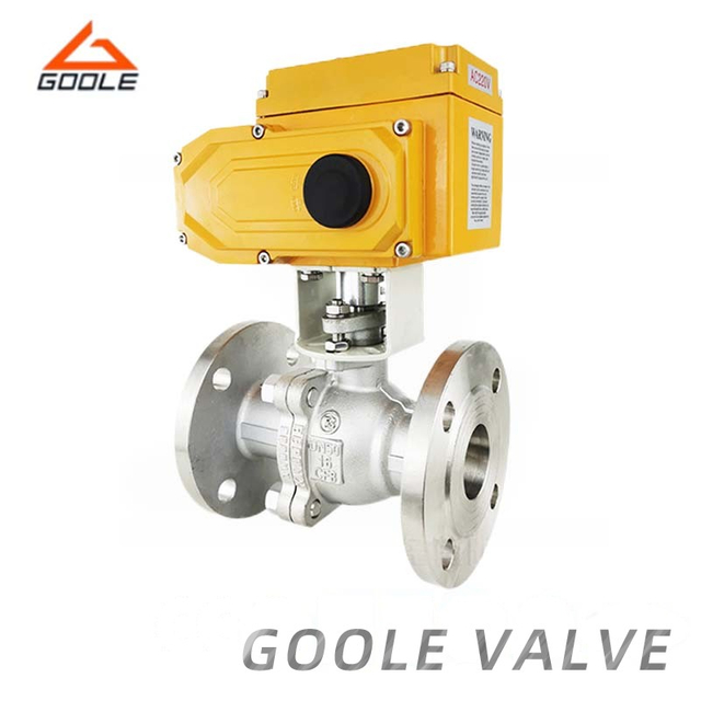 Forged Stainless Steel Electric Explosion-Proof Emergency Shut-off Split Body Ball Valve